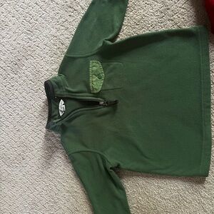 Lands' End Green Sweatshirt Hoodie